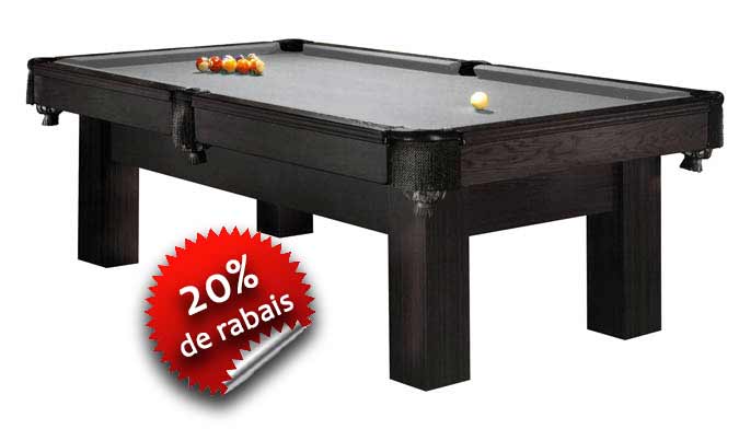 Table de Billard Palason Deluxe – 4x8 pieds / 7 et 9 pieds aussi disponible – Fabriquée au Canada – Structure en HDF recouvert d'un plaqué de chêne véritable – Choix parmi la gamme des teintes de bois Palason – Poches en cuir véritable disponibles en plusieurs styles et couleurs – Tapis de qualité supérieure disponibles dans un choix de 16 couleurs – Garantie à Vie – Trousse d'accessoires incluse - table billard quebec