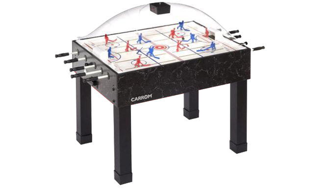 Table de hockey sur tiges - Internationale bleu